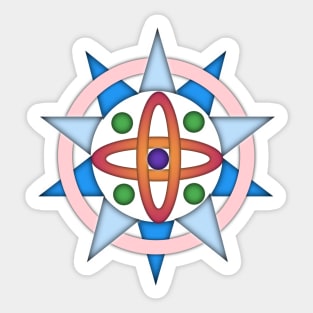 energy wheel Sticker